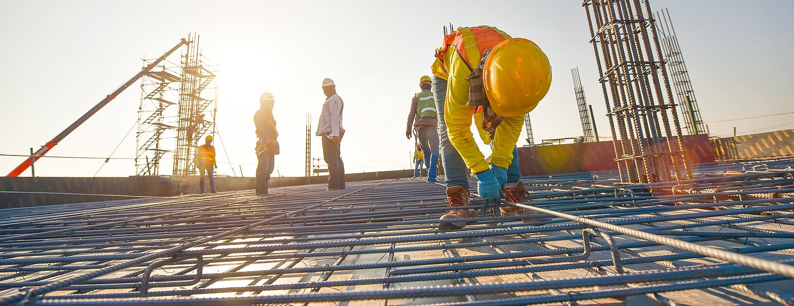 Construction site in Zambia